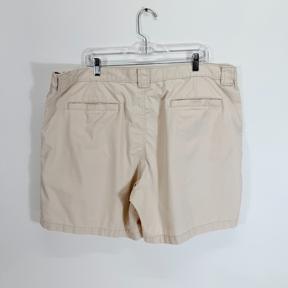 Savane Mens Light Stone Cotton Blend Elastic Comfort Utility Cargo Shorts 44 - Picture 2 of 8